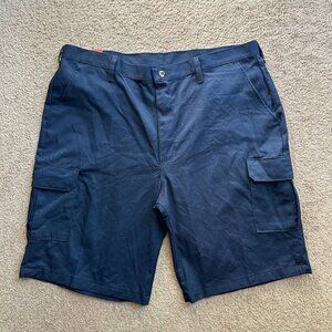 Red Kap Shorts Mens 42x11 NWT Cargo Navy Blue High Rise Pockets